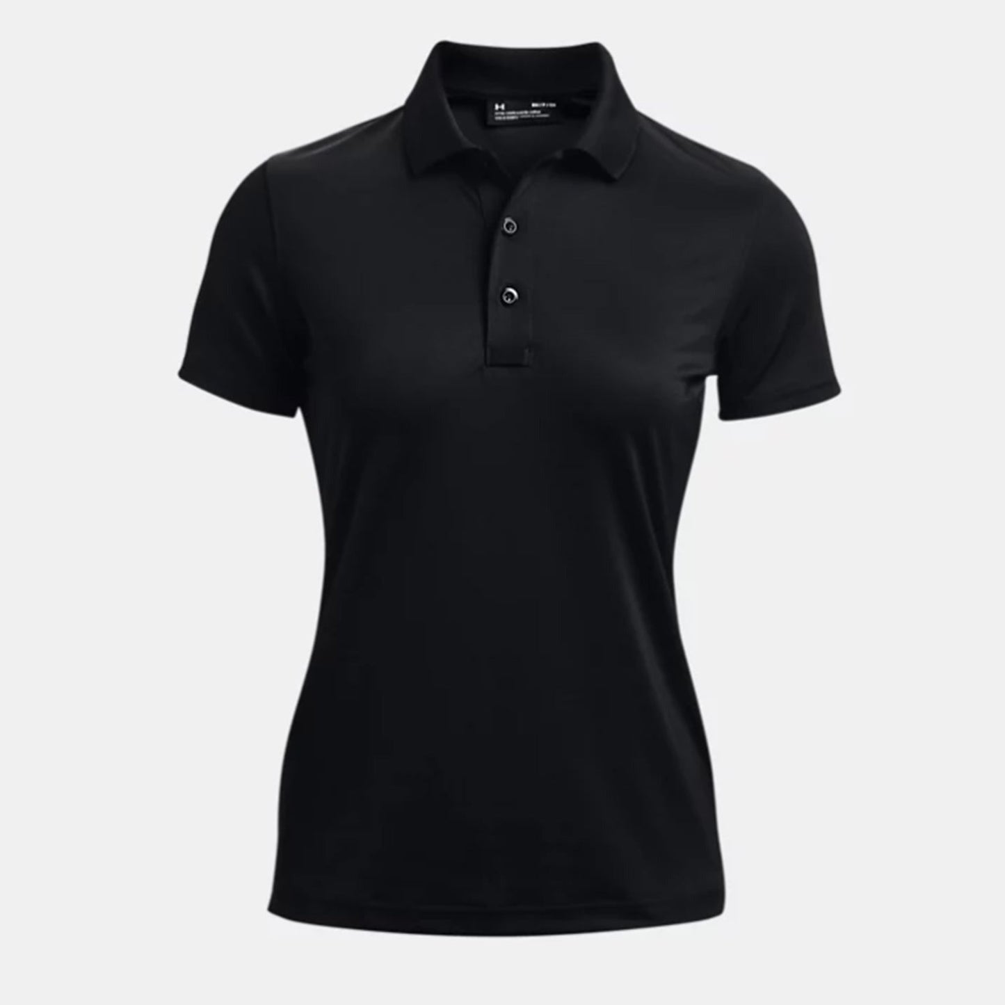Women's Black Under Armour Polo