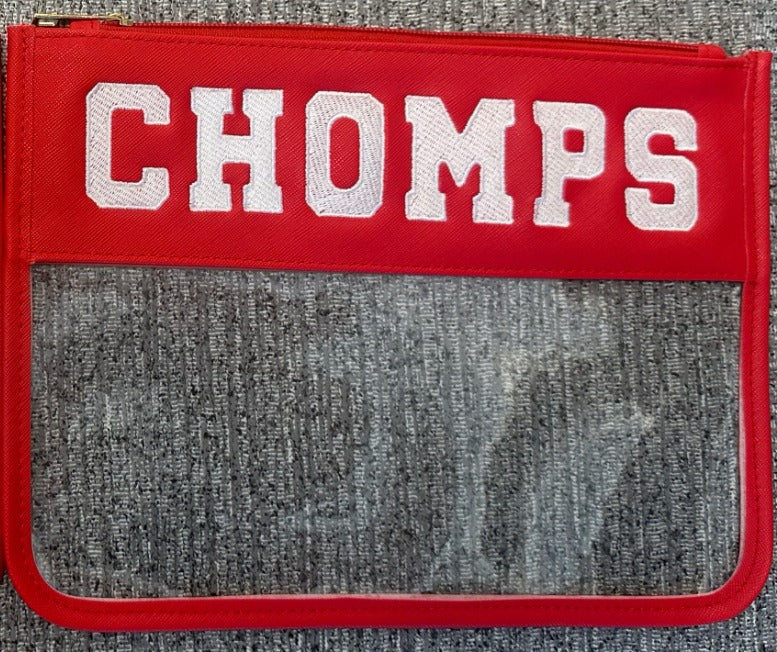 Pouch Chomps Red