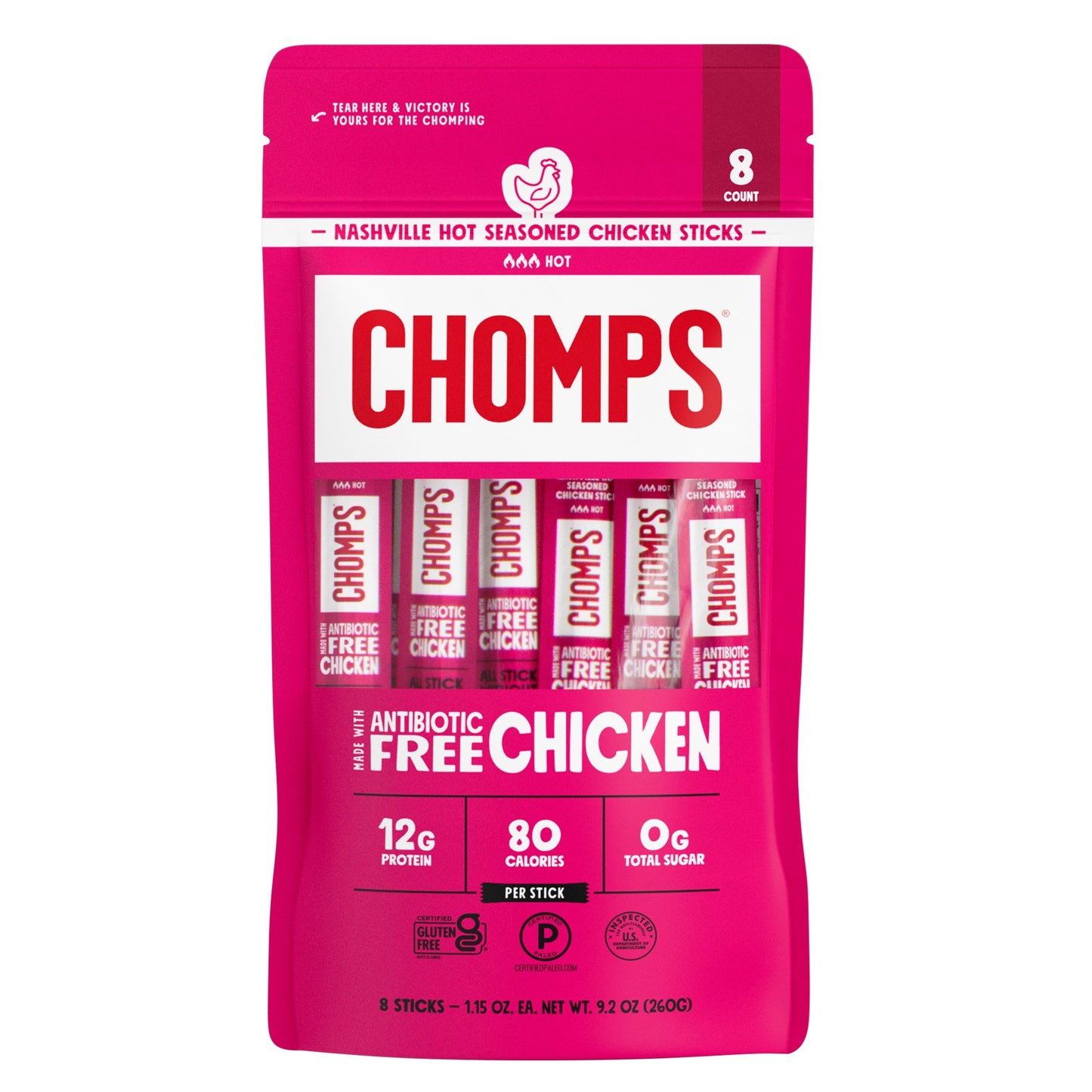 8 ct. Nashville Hot Chicken Pouch