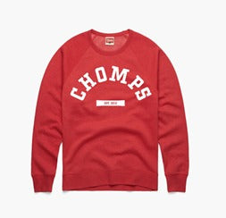 Chomps Uni Sweatshirt Red Crew