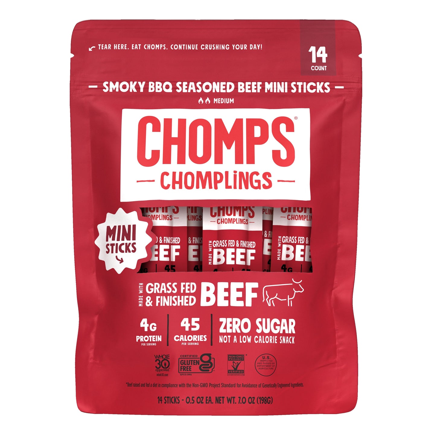 14 ct. BBQ Beef Chomplings