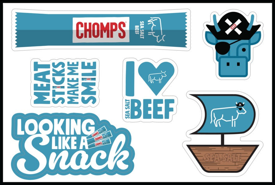 Chomps Stickers