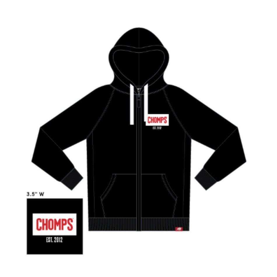 Chomps Black Sweatshirt Est 2012