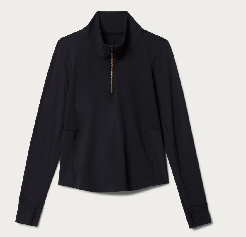 Women's Rhone 1/4 Zip Black