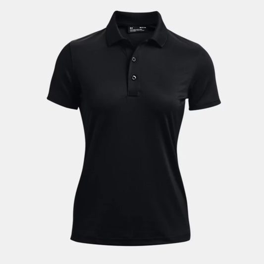 Women's Black Under Armour Polo