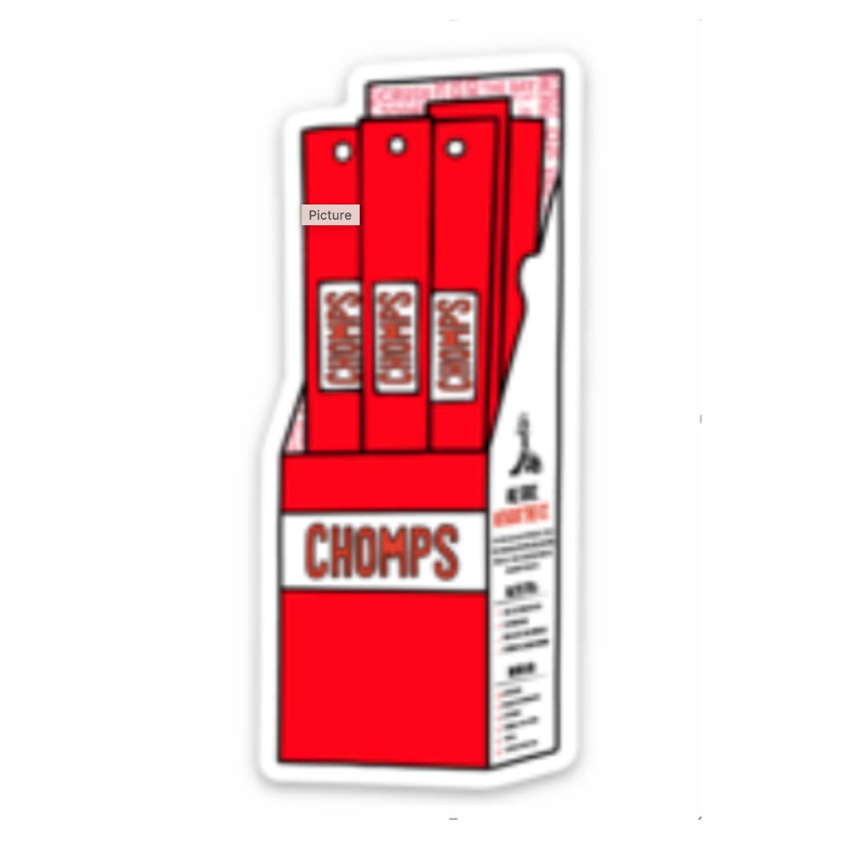 Chomps Stickers