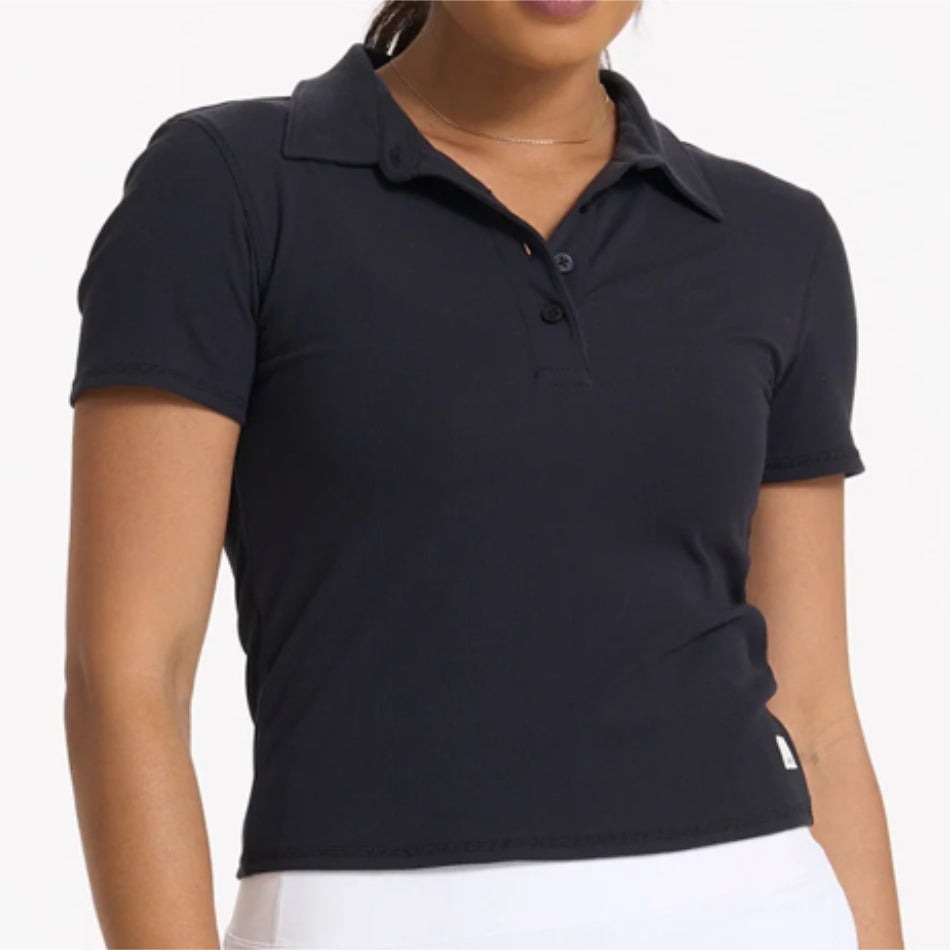 Women's Black Vuori Polo