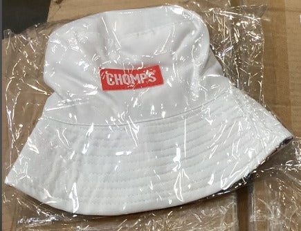 Chomps Bucket Hat White