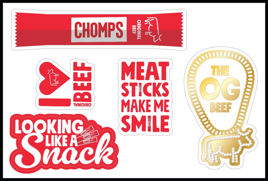 Chomps Stickers