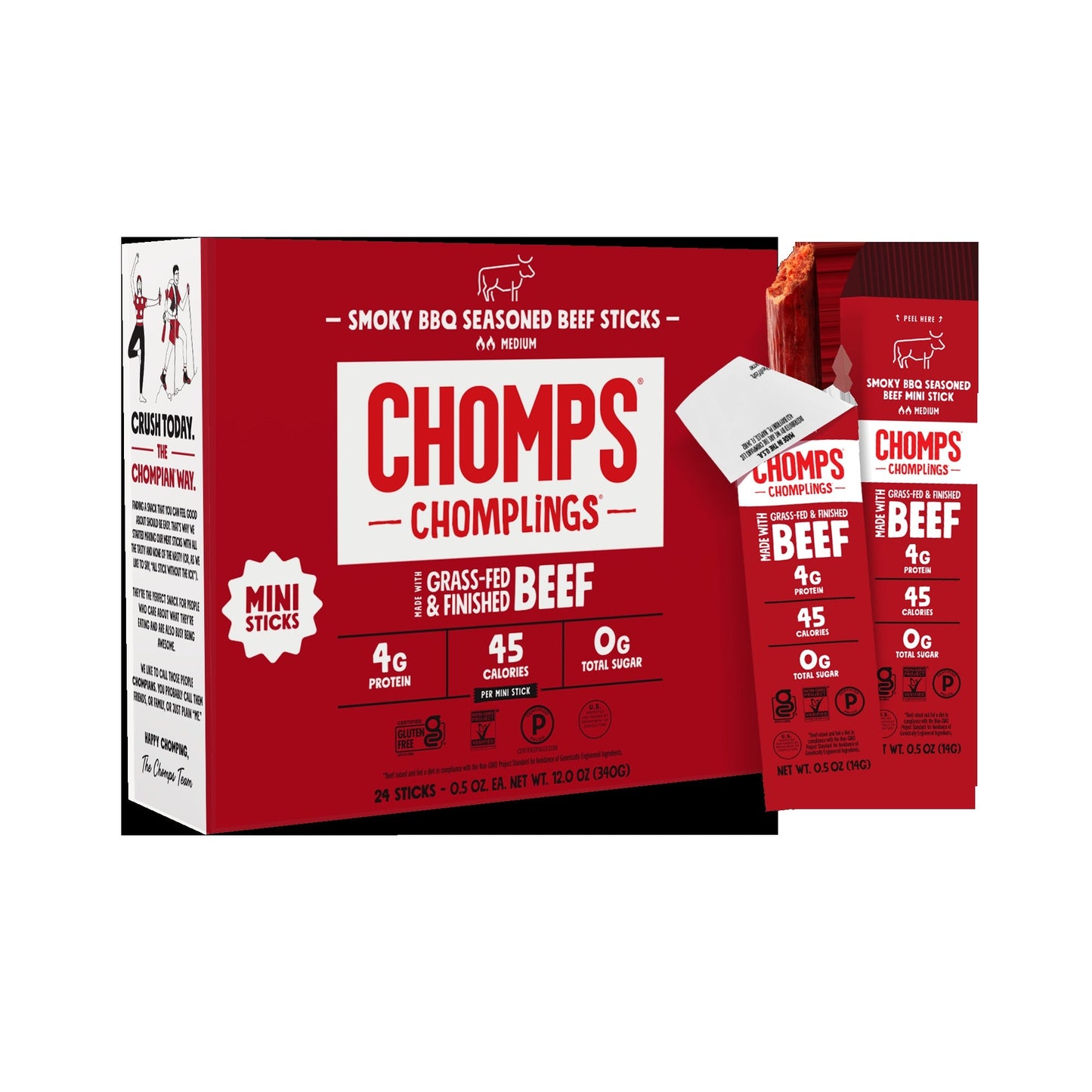 Smoky BBQ Beef Chomplings