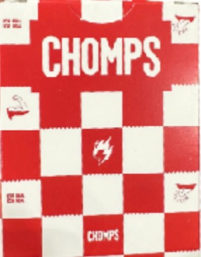 Chomps Playing Cards